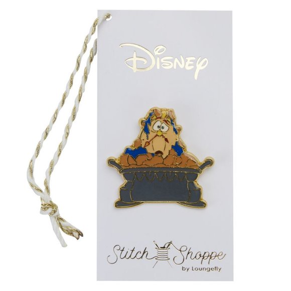 NWT Stitch Shoppe Beauty & the Beast Be Our Guest Sandy Skirt & pin Size 1XL - Picture 7 of 7